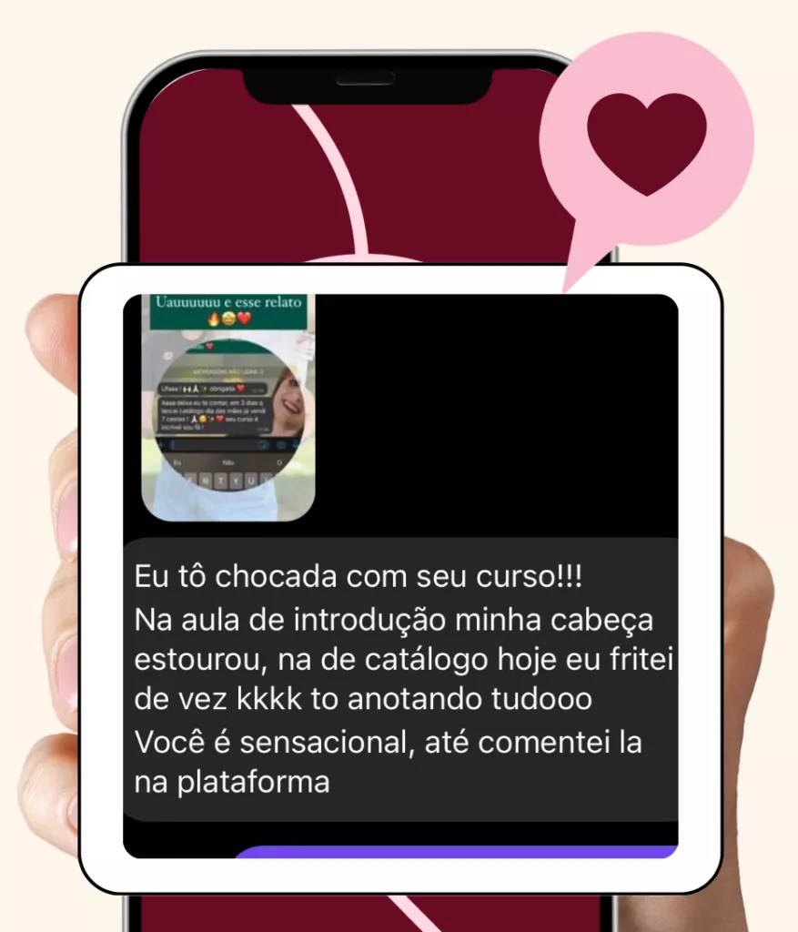 Depoimento de aluna