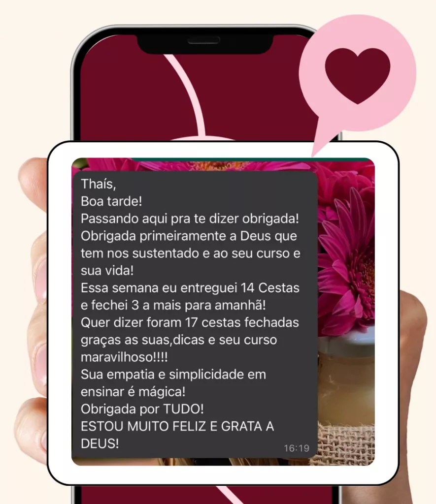 Depoimento de aluna