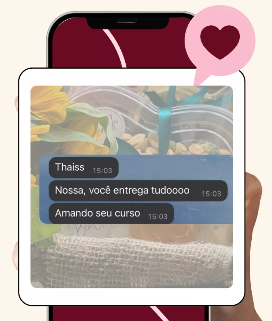 Depoimento de aluna